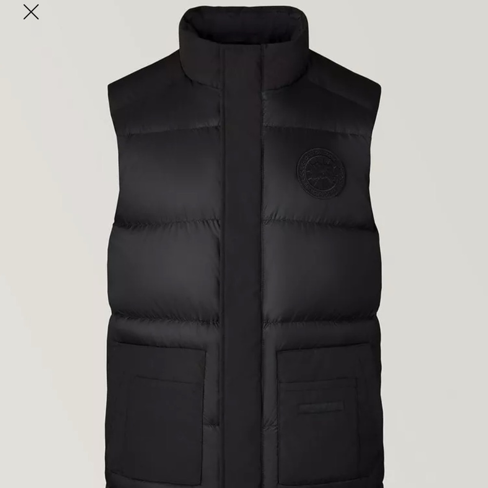 Canada Goose Men's Black Puffer Vest - 2XL Paradigm vest- NWT fits like XL